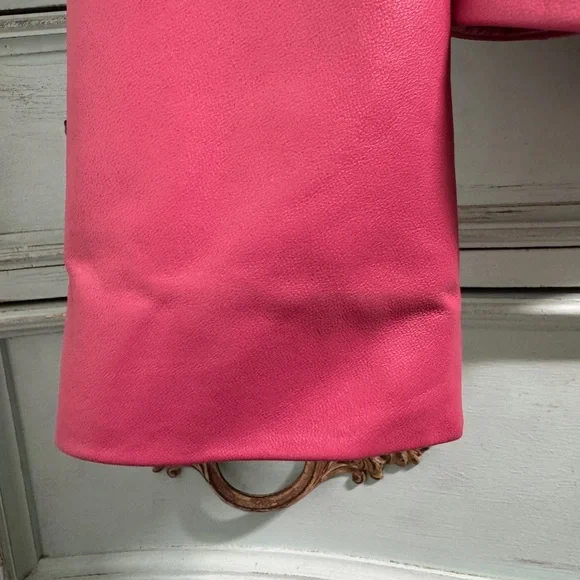 Valerie Stevens Vibrant Pink Leather Jacket - Picture 4 of 15